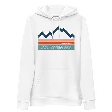Sweat à capuche Unisexe Eco Responsable - Vintage - Vital Lines