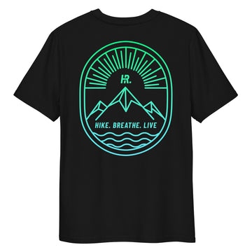 T-Shirt Premium Unisexe Eco Responsable - Graphique - Hikers Spirit Lime