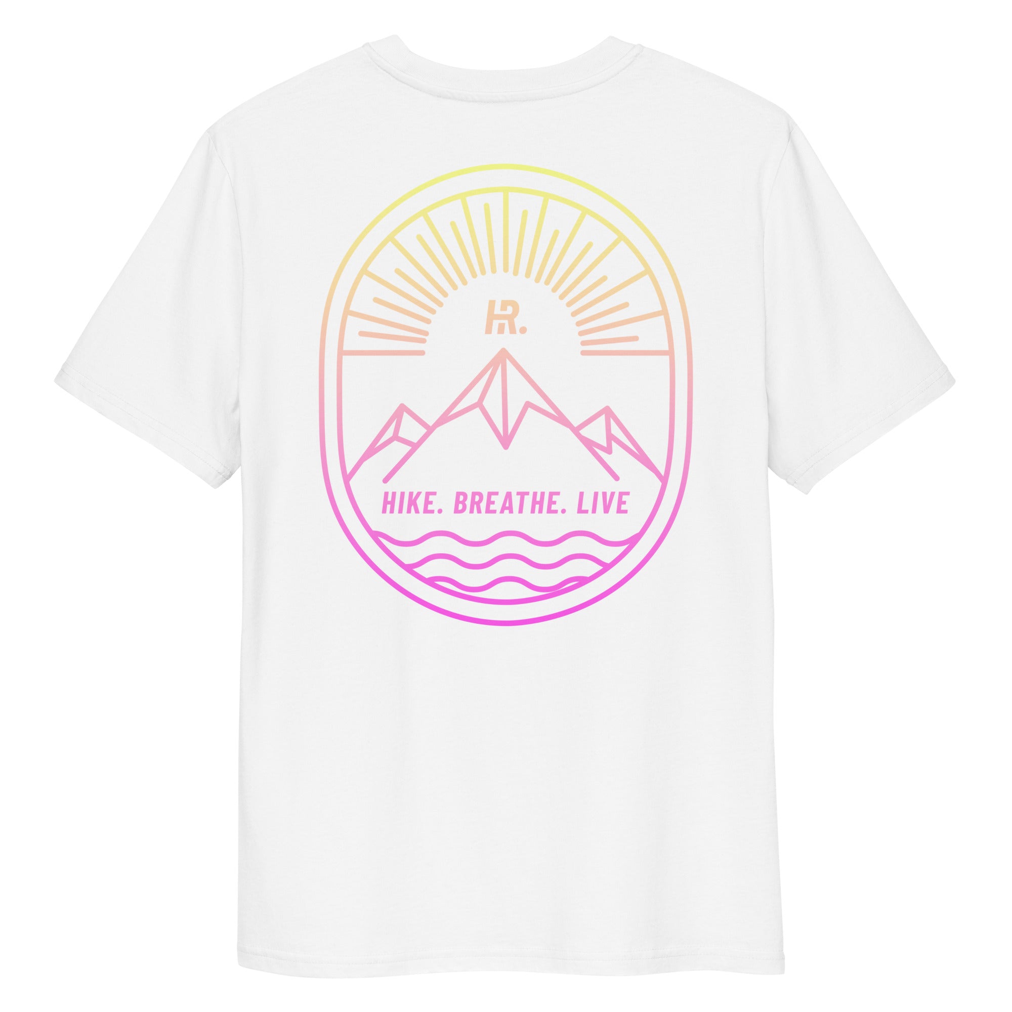 T-Shirt Premium Unisexe Eco Responsable - Graphique - Sunny Pink