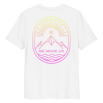 T-Shirt Premium Unisexe Eco Responsable - Graphique - Sunny Pink