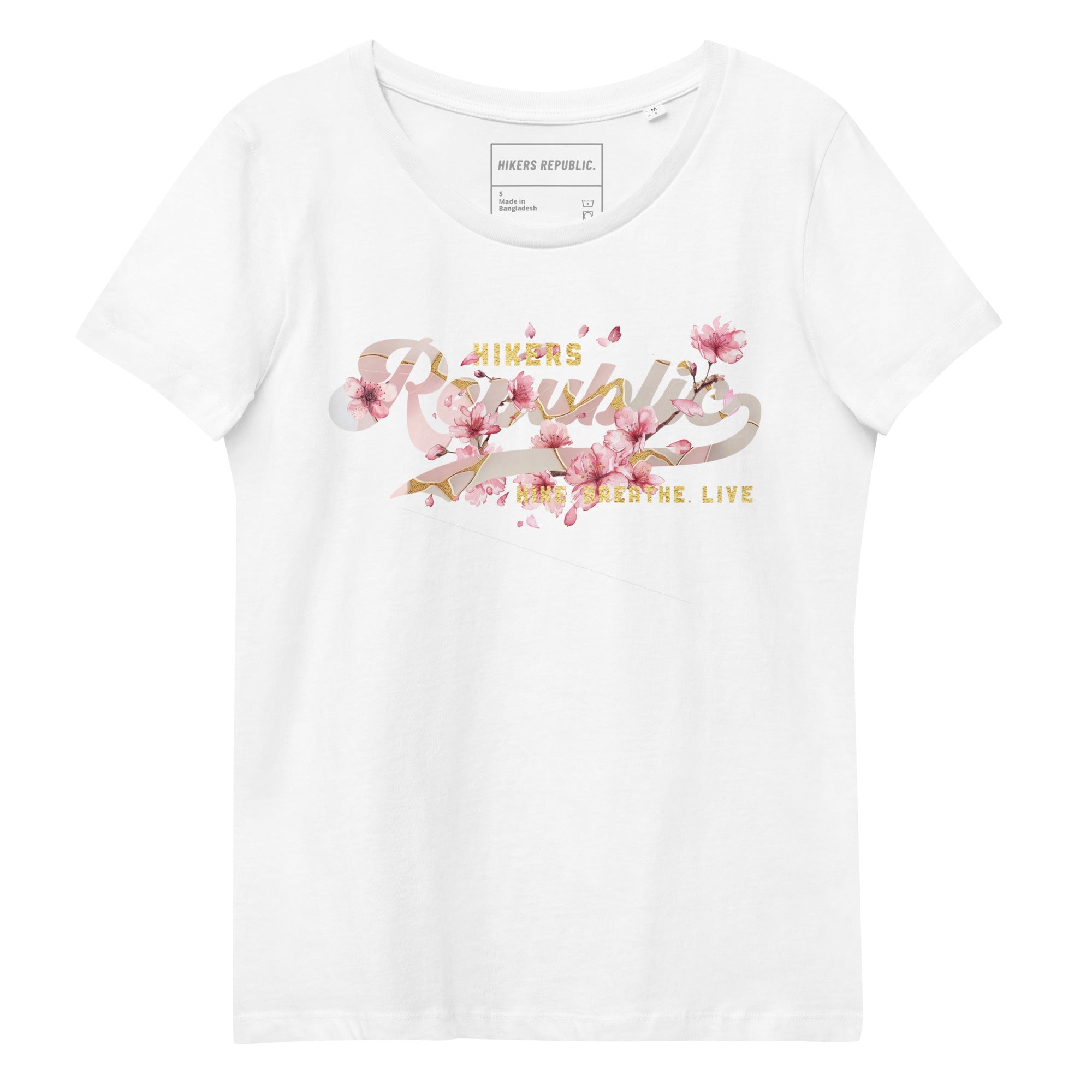T-Shirt Femme Eco Responsable - Kintsugi - Vintage Rose Gold