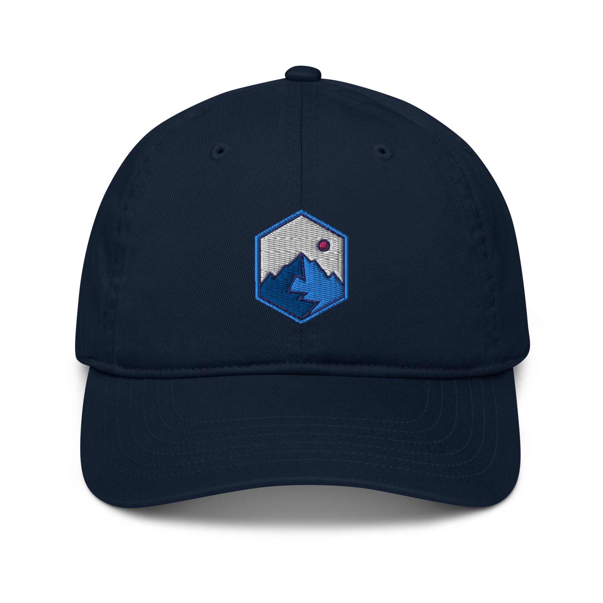 Casquette premium coton bio - Mountain badge