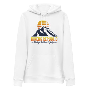 Sweat à capuche Unisexe Eco Responsable - Vintage - Vintage outdoor lifestyle