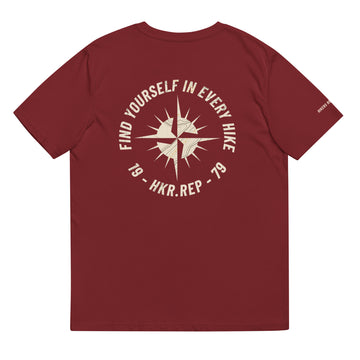 T-Shirt Premium Eco Responsable - Graphique - Compass : Find yourself in every hike
