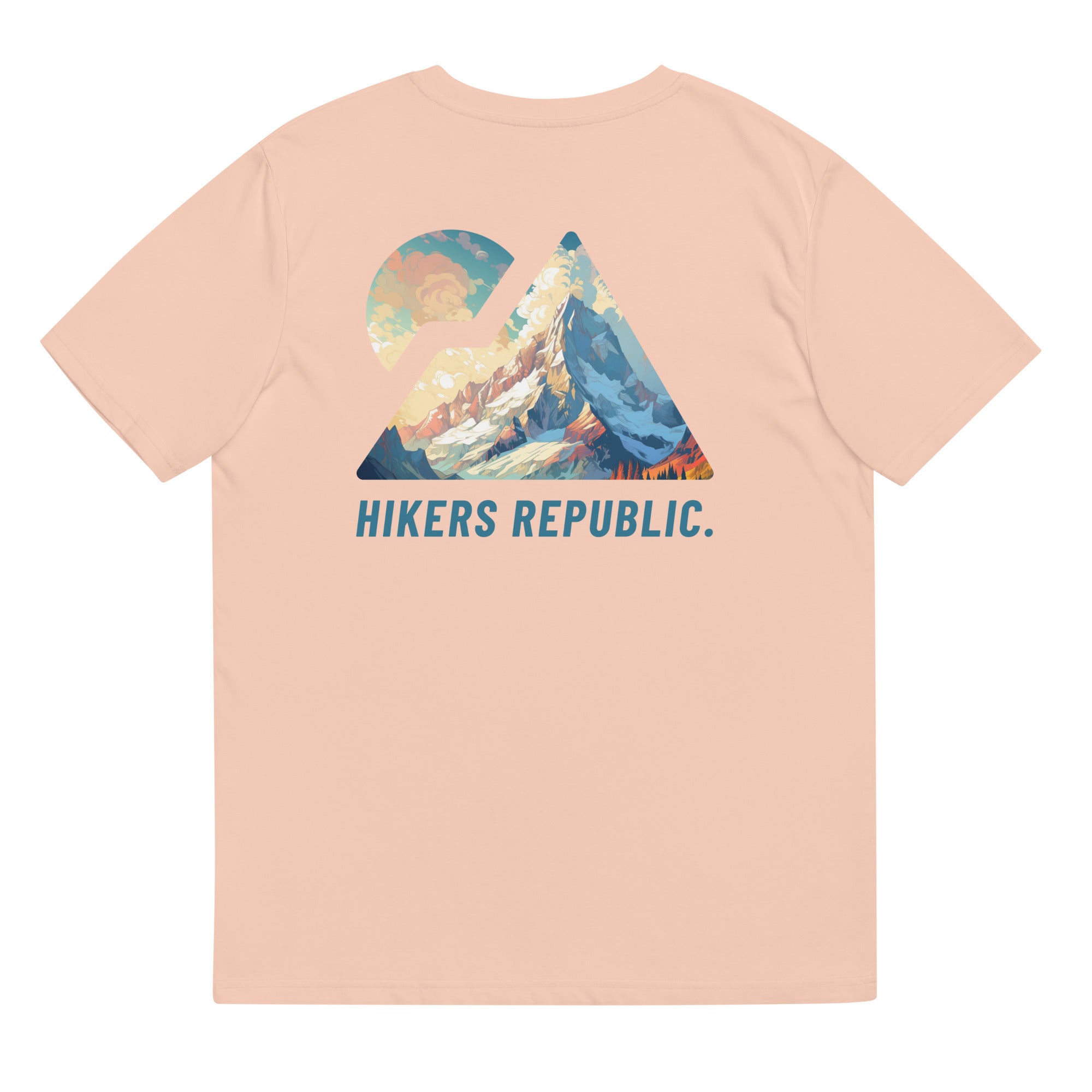 T-Shirt Premium Unisexe Eco Responsable - Iconique - Lonely Mountain - Dos