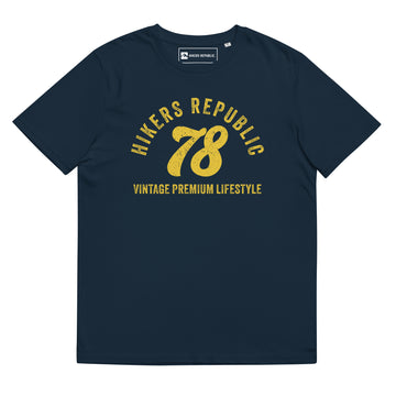 T-Shirt Premium Unisexe Eco Responsable - Vintage - 78's vintage premium lifestyle